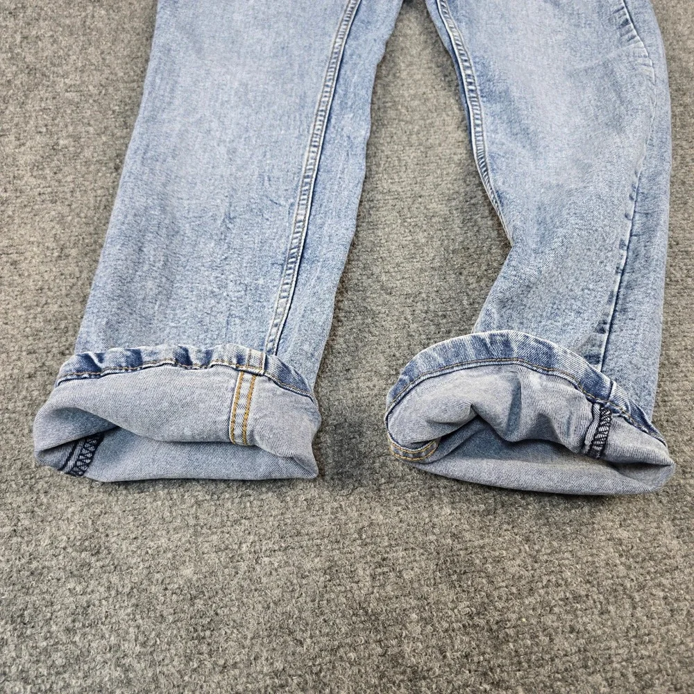 Element Mens Slim Fit Jeans Light Wash Acid Blue Denim Stretch Pants